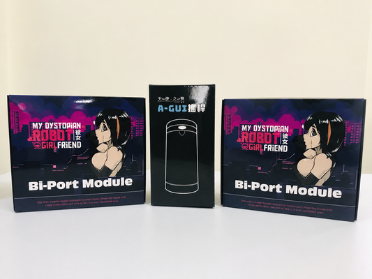 2 Bi-Port Module+A-GUI masturbation cup