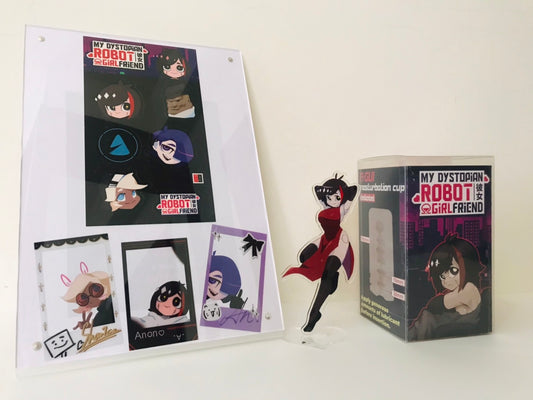 「私のディストピアロボットガールフレンド」グッズ + スリーブ
